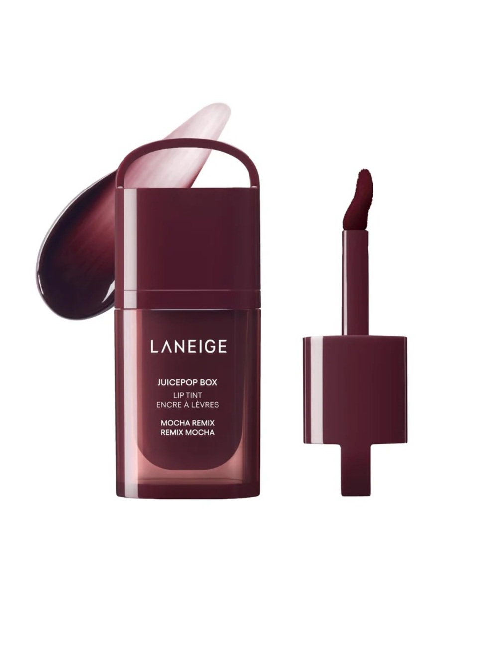 LANEIGE Juicepop Box Lip Tint MOCHA REMIX (Deep Cool Brown) Long-Wearing! NIB!